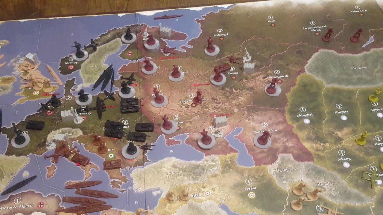 Axis and allies 1941 rules